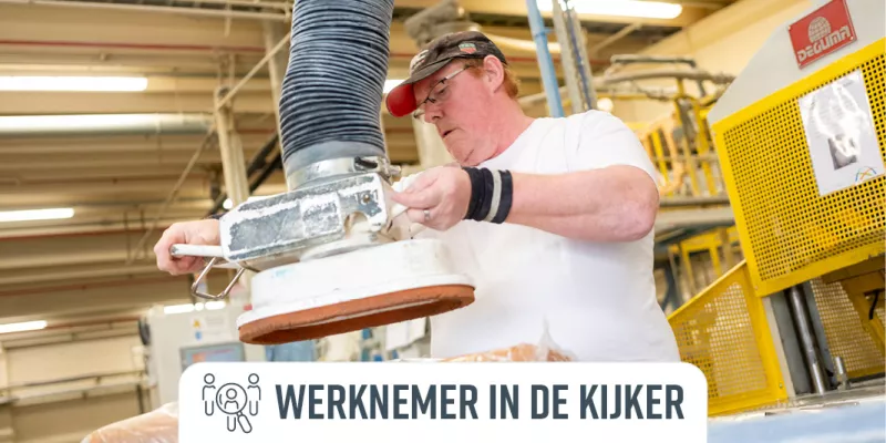 Rudy Van Glabeke working in the production of Bekina Compounds