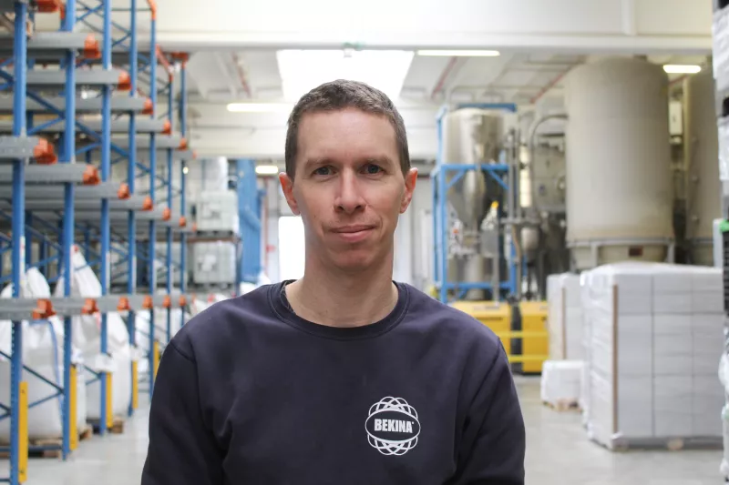Colleague Geoffrey Courtens in production